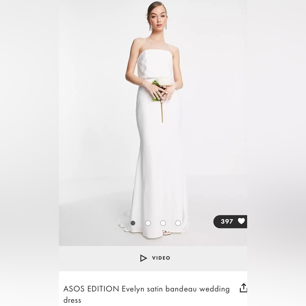 Asos Wedding Gown
